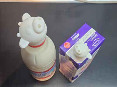 Cow Head Milk Cup