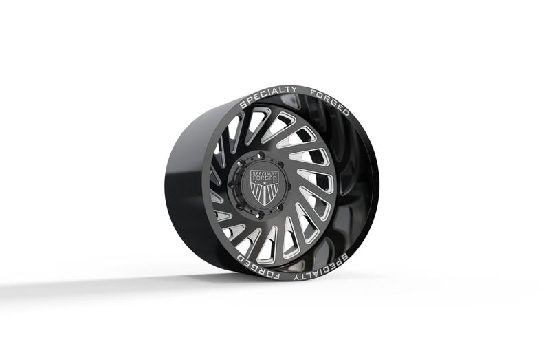 REAR SPECIALITY FORGED D021 WHEEL 3D MODEL