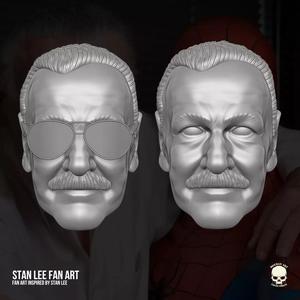 Stan Lee Fan Art Stl Files for Action figures