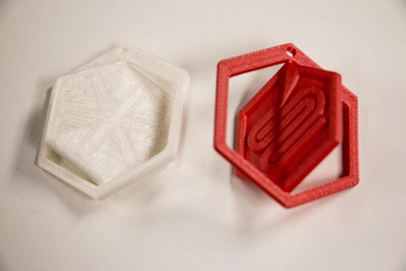 Fargo 3D Printing Ornament
