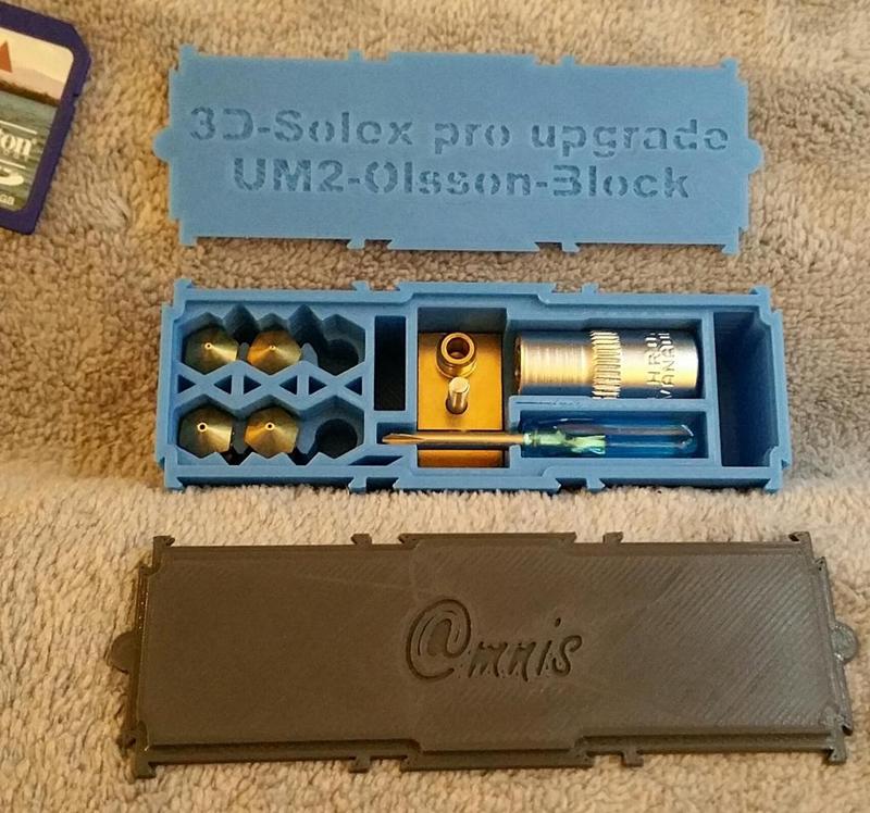 UM2 3Dsolex ProUpgrade (Olsson block Storage- or Gift-Box)