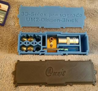 UM2 3Dsolex ProUpgrade (Olsson block Storage- or Gift-Box)