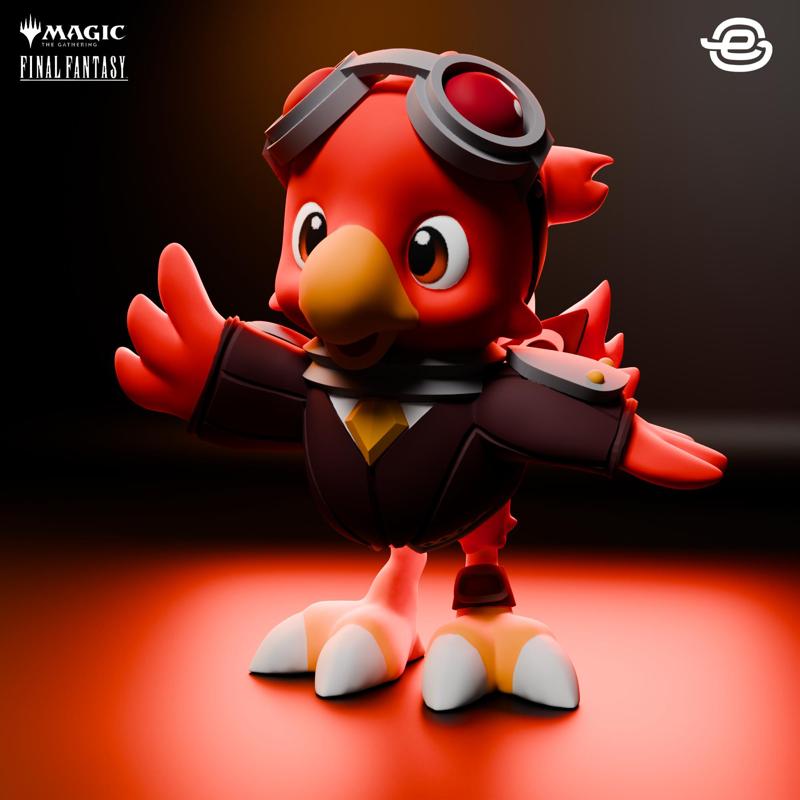 Chandra Chocobo Companion - MTG Arena