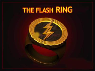 The Flash Ring - The Flash 2023 -  Flash Symbol - DC Cosplay