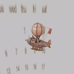 The Aether Drifter Steampunk Airship