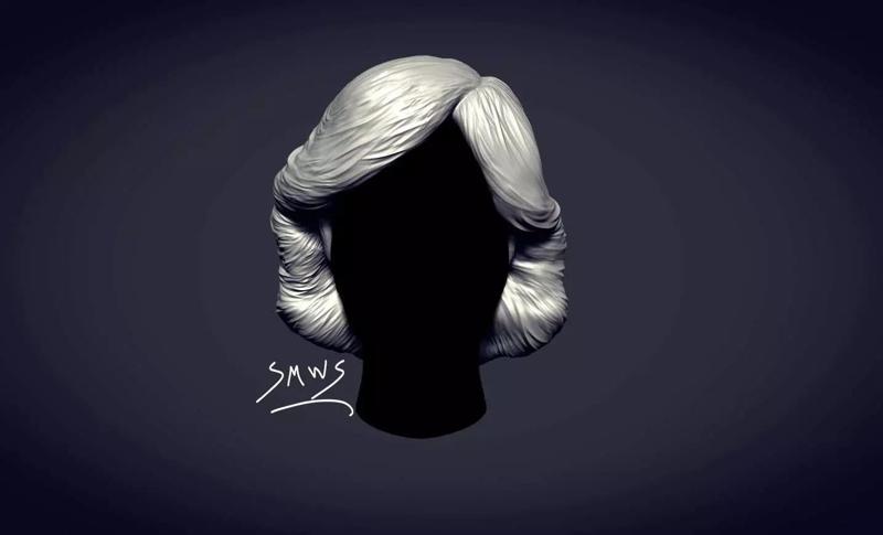 hairstyle for girls feathered 70s 80s