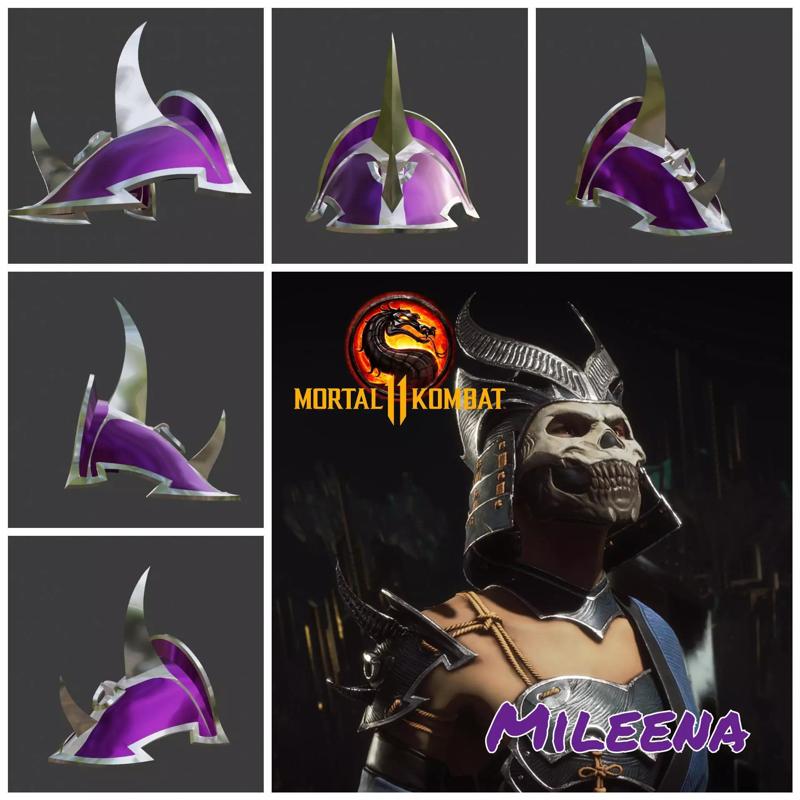 Mileena shoulder from Mortal Kombat 11
