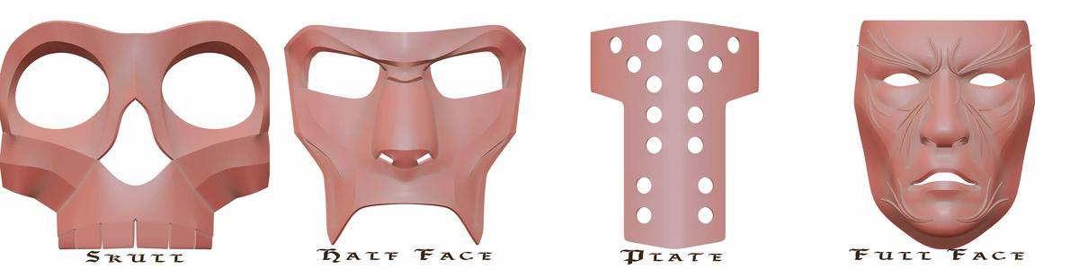 Roman Helmet Masks Pack