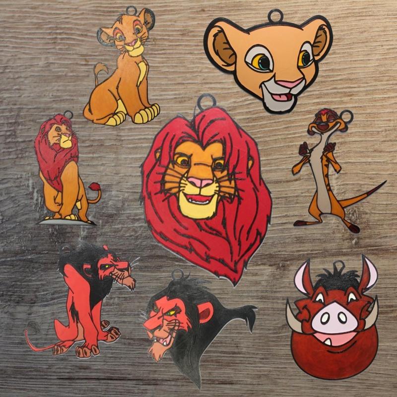 Disney The Lion King 8 Ornaments pack 2