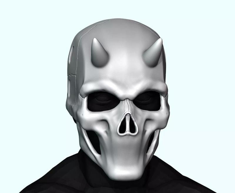 Mouthless Skull Mask