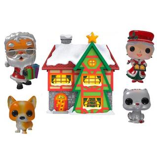 5 POP Christmas theme SANTA CLAUS HOUSE