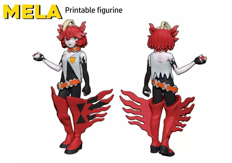 Pokemon trainer Mela