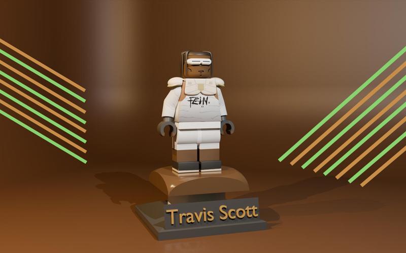 Travis Scott, type, 4cm, heigh, rap, hip, hop