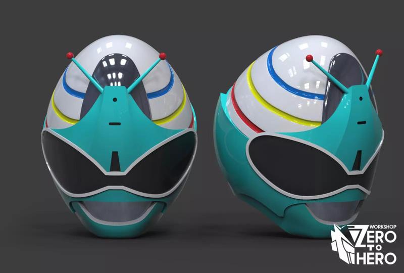 Power Ranger Wild Force Snail Helmet