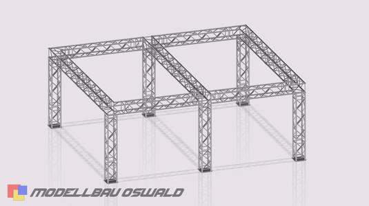 1:18 Moss - Truss 4 point truss exhibition stand ZSB600