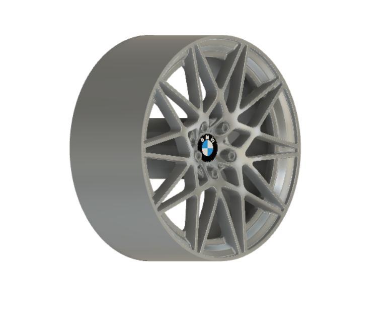 BMW Competition Style Wheels for scale model