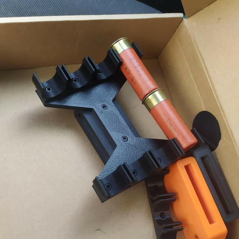 8 round shotgun quick load shell holder 12/70 Miculek style Competition