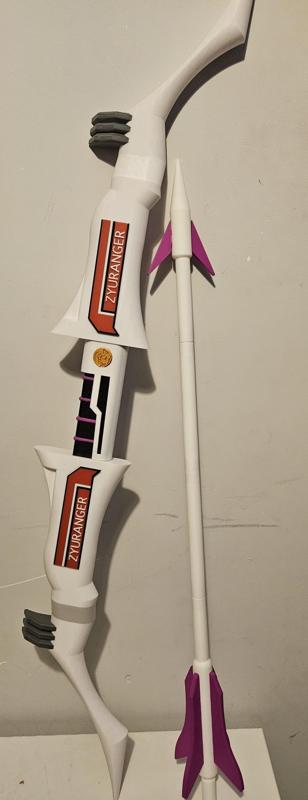Pink Ranger Power Bow with Arrow- Mighty Morphin Power Rangers