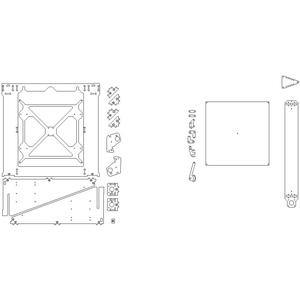 prusa i3 XL aluminum frame w/ aluminum gantry