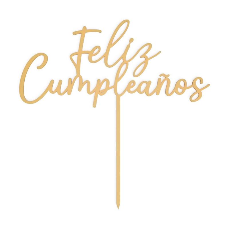 Topper para tortas elegante