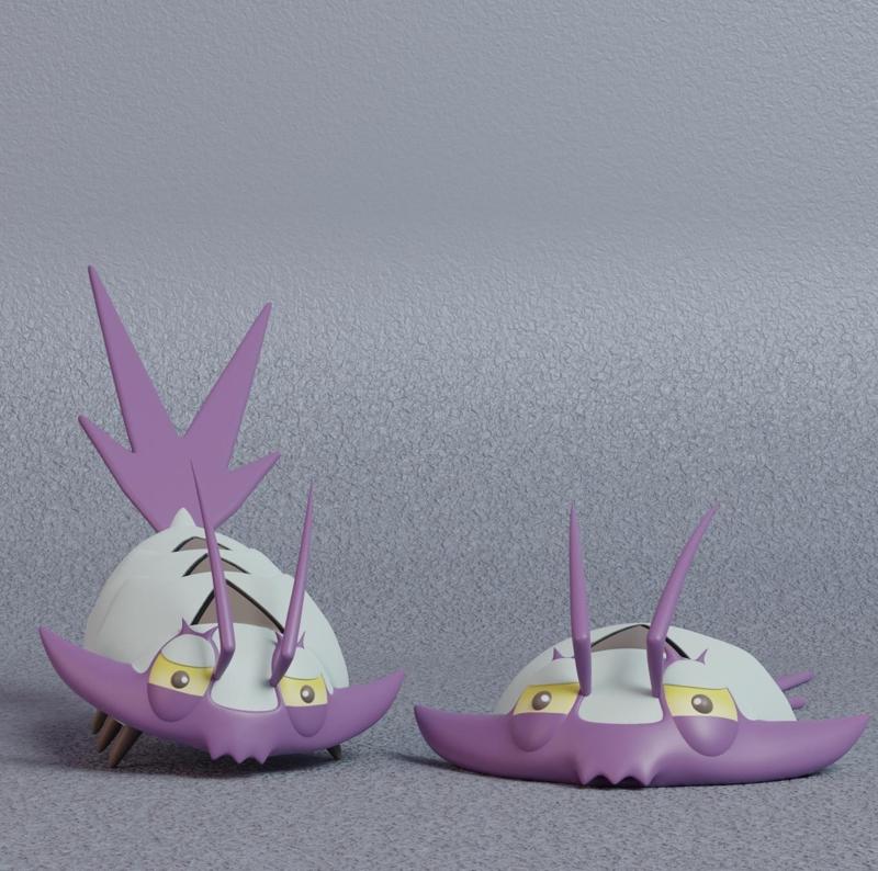 Pokemon - Wimpod with 2 poses
