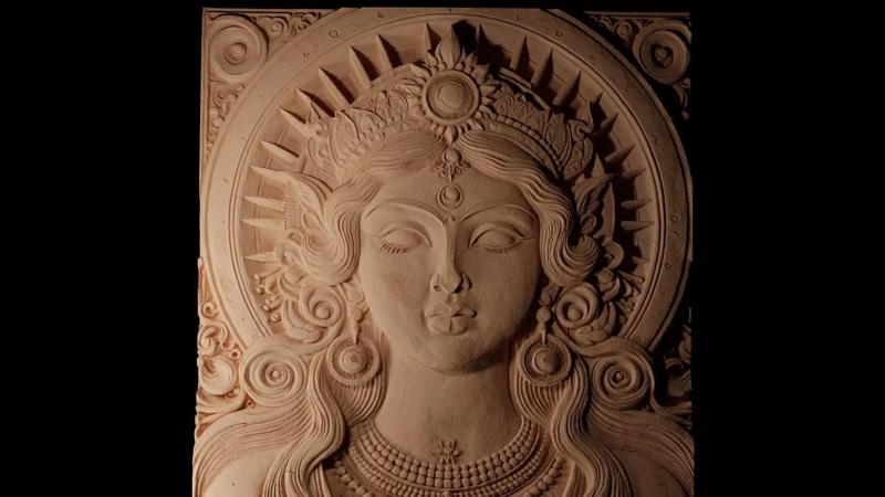 Venus CNC 3d Print High Relief Sand Casting