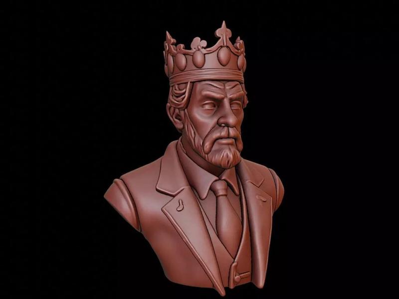 king Bust