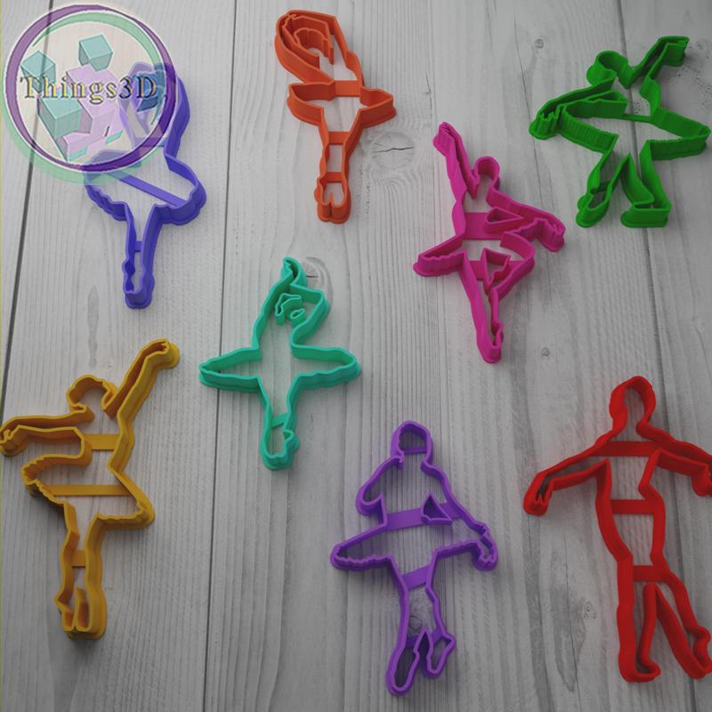 Ballet (set) cookie cutter