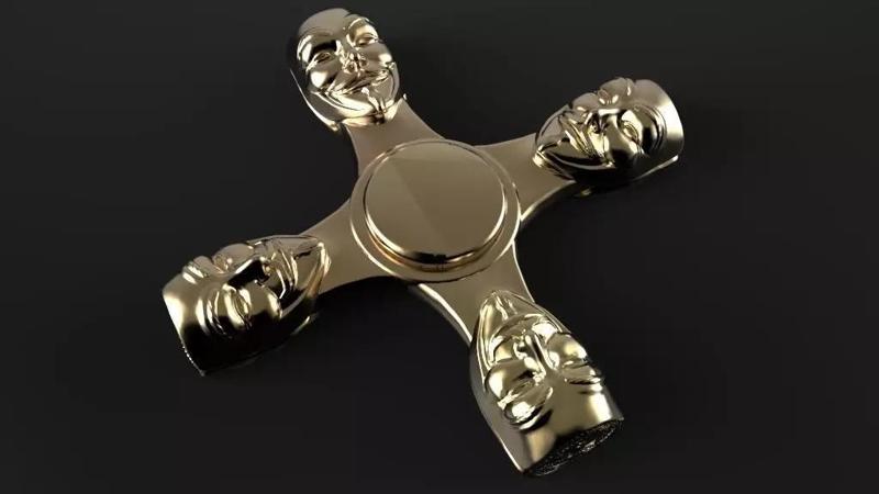 Premium spinner VENDETTA 4-arm