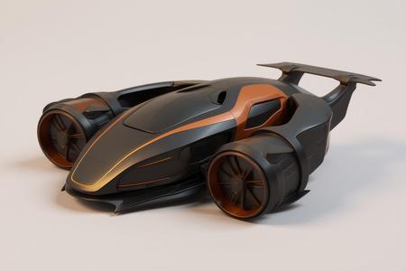 SkyRunner X1 - Futuristic Car