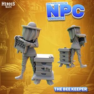 Bee Keeper + Hive