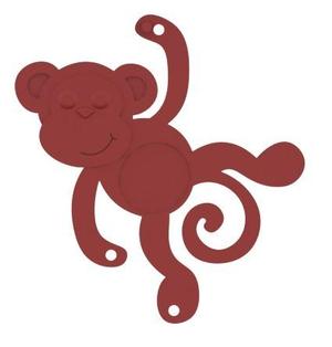 Red monkey