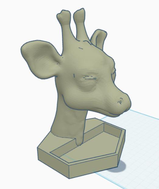 Giraffe pocket emptier