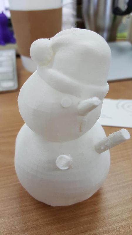 Front Arm Snowman