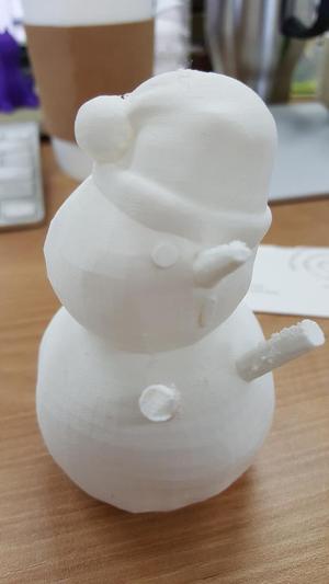 Front Arm Snowman