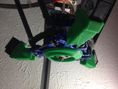 Low Clearance Rostock Max Fan Duct