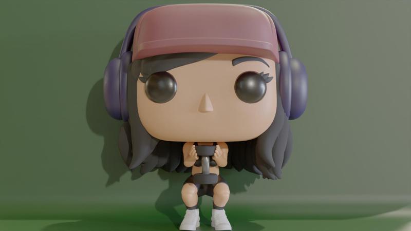 Funko Gym V2 Gym girl