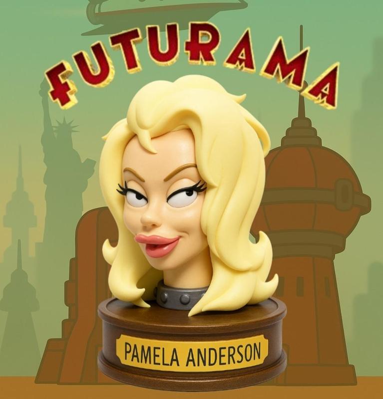 Pamela Anderson Head Futurama
