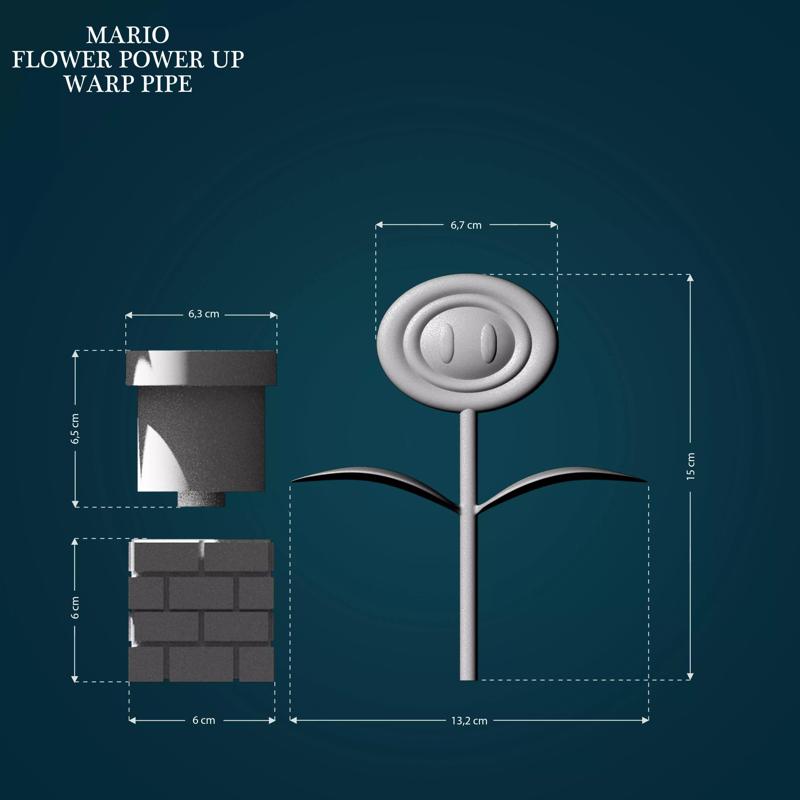 Flower Power Up from Mario