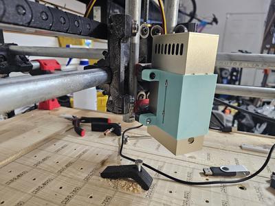 DLC 80W Laser Engraving Cutting Module with Built-in Air Assist
