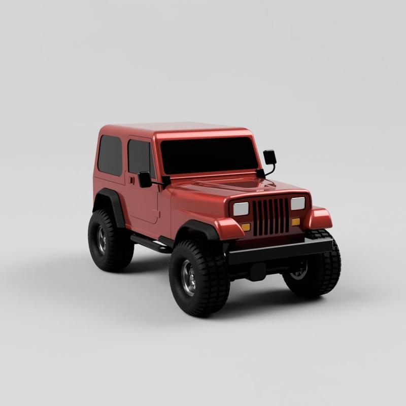 JEEP Wrangler YJ - Scale 1:24