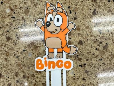 Bingo Heeler Bookmark