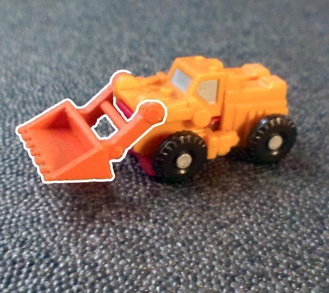 Scoop for Micromaster Construction Patrol Groundpounder Transformer