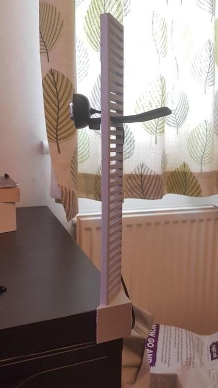 Lifecam HD-3000 ladder mount for Ikea Desk