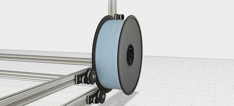 Universal Filament Spool Assembly