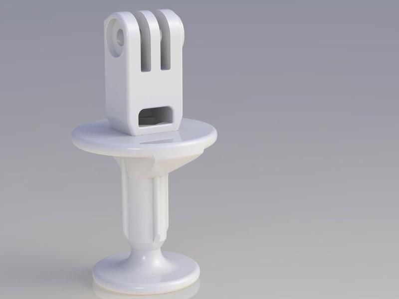 Bodyboard GoPro mount v2