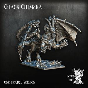 One-headed chaos chimera