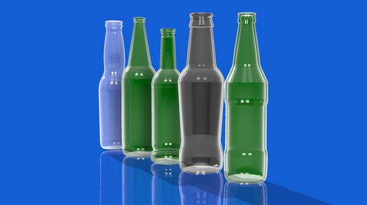 Beer bottles (Corona,Tuborg,Heineken,Guiness,Stella Artois)