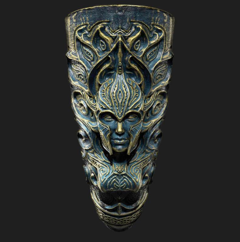 Valkyrie Drinking Horn