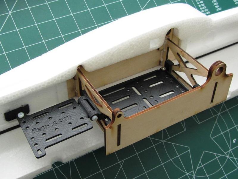 X-UAV Mini Talon Parts v4 - Rear Gear Deck
